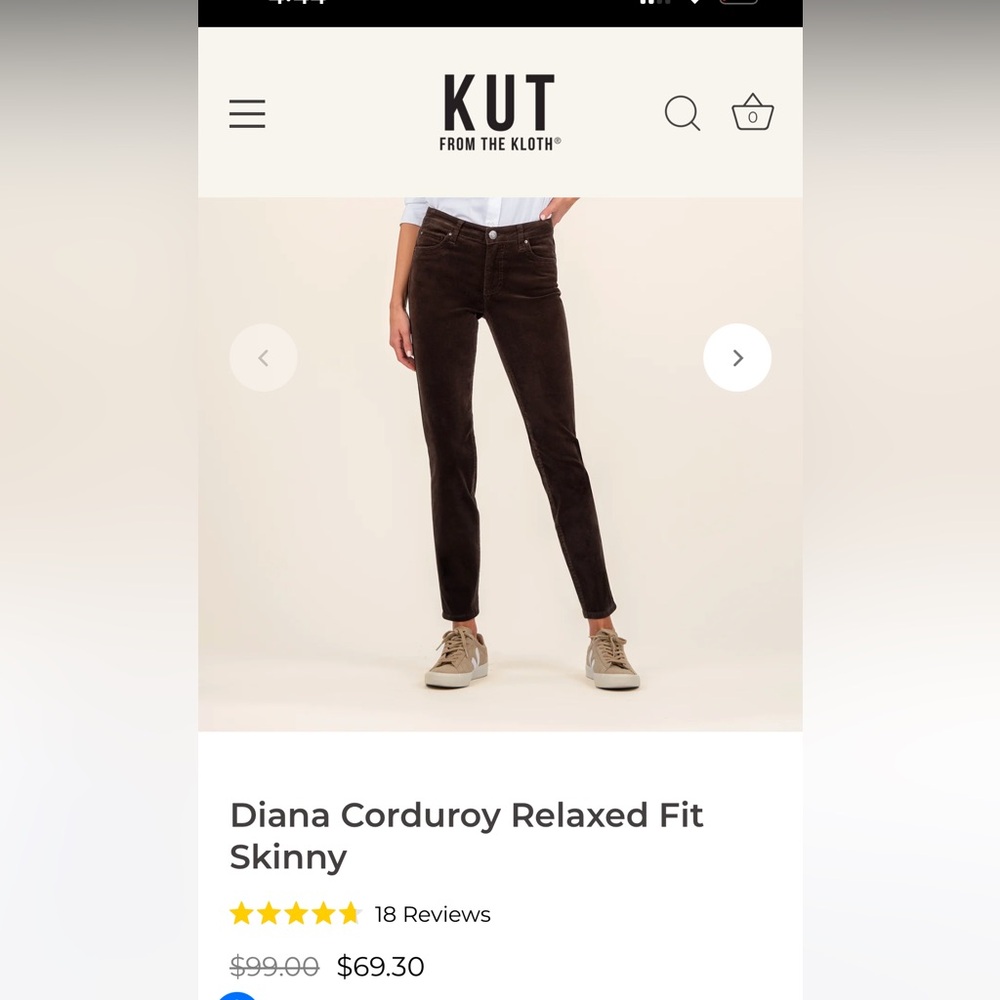 Kut from the Kloth pants size 4